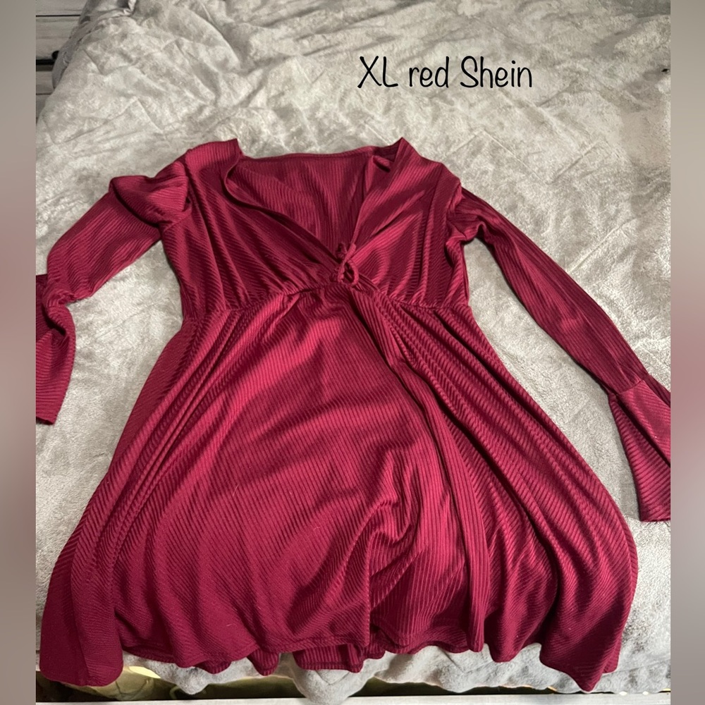 Red/maroon dress